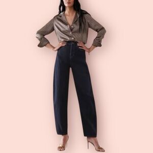 BANANA REPUBLIC Ultra High Rise Barrel Leg Jeans